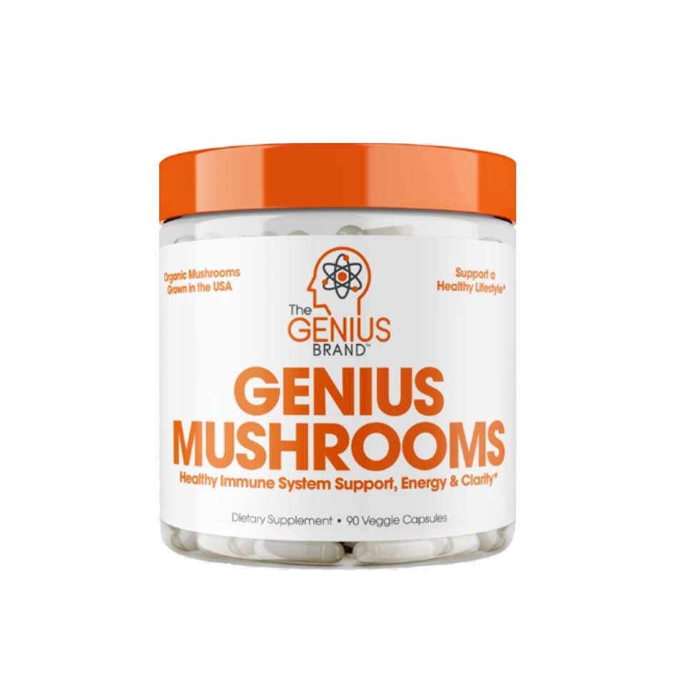 The Genius Brand Genius Mushrooms 90 Caps - getboost3d