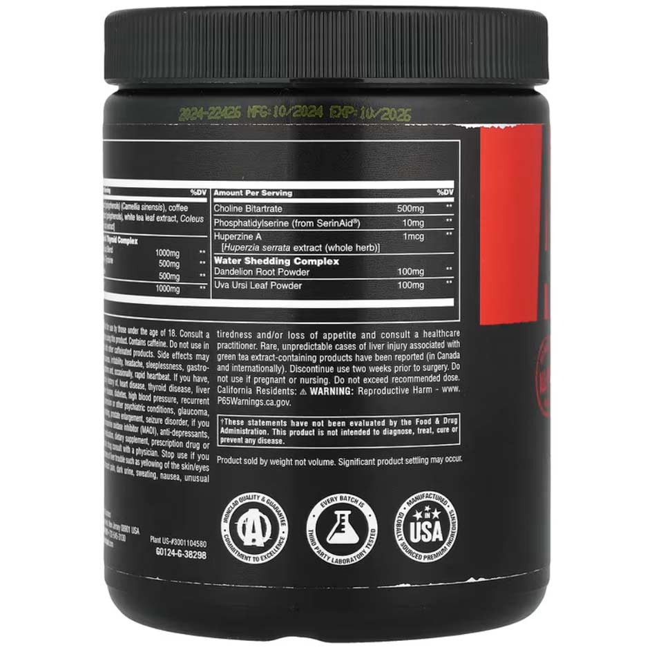 Universal Nutrition Animal Cuts Powder - getboost3d