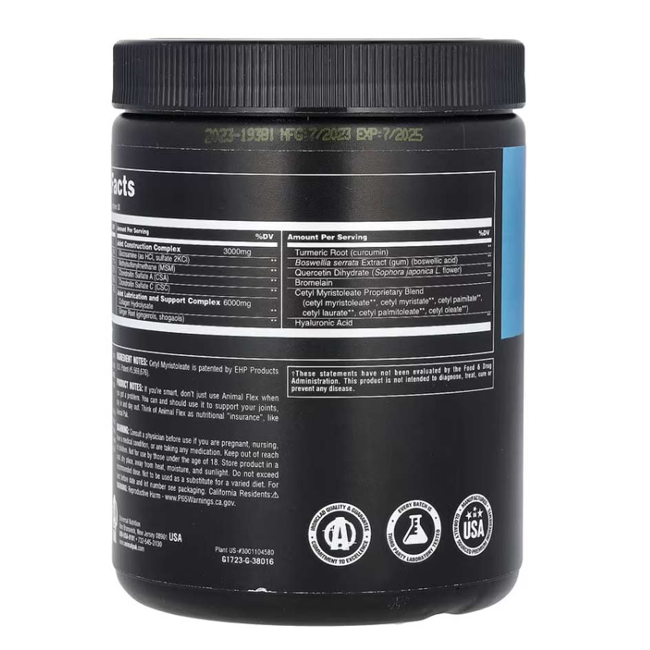 Universal Nutrition Animal Flex Powder - getboost3d