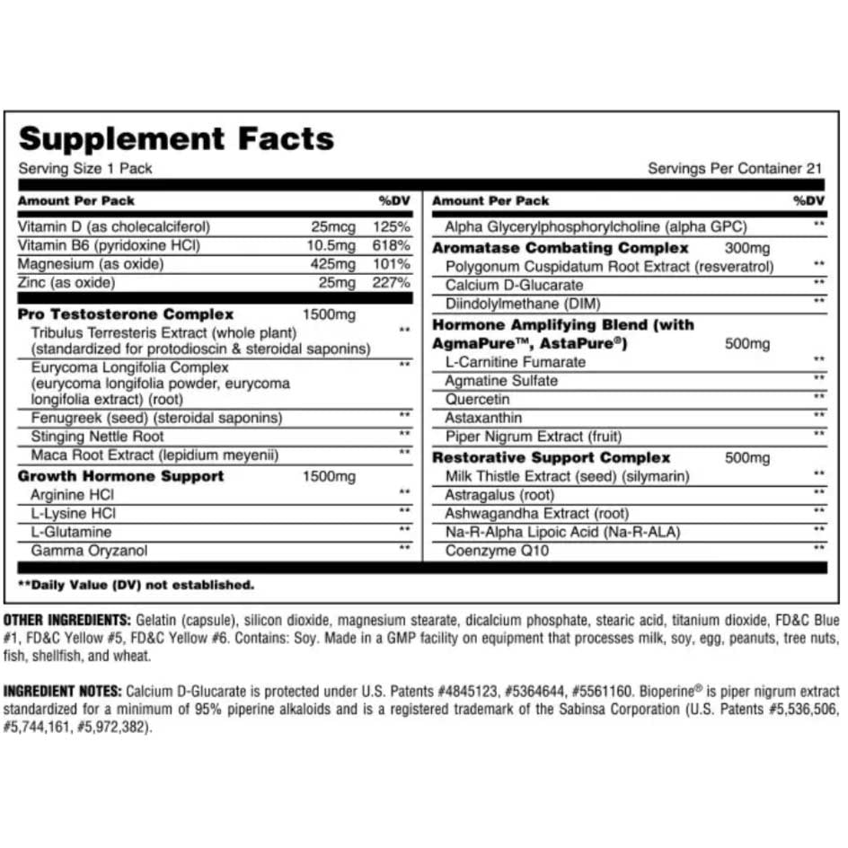 Universal Nutrition Animal Stak 21 Packs - getboost3d