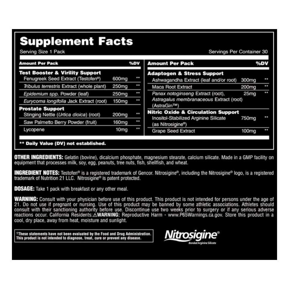 Universal Nutrition Animal TNT+ 30 Packs - getboost3d