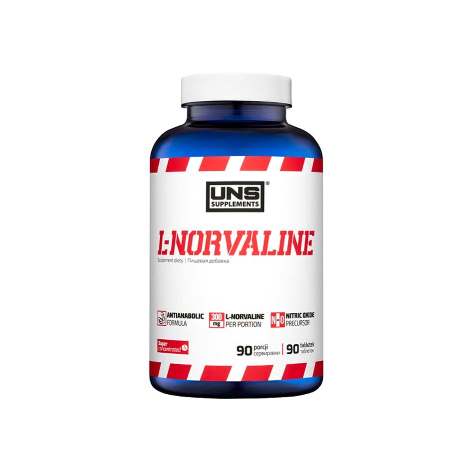 UNS Supplements L-Norvaline 90 caps - getboost3d