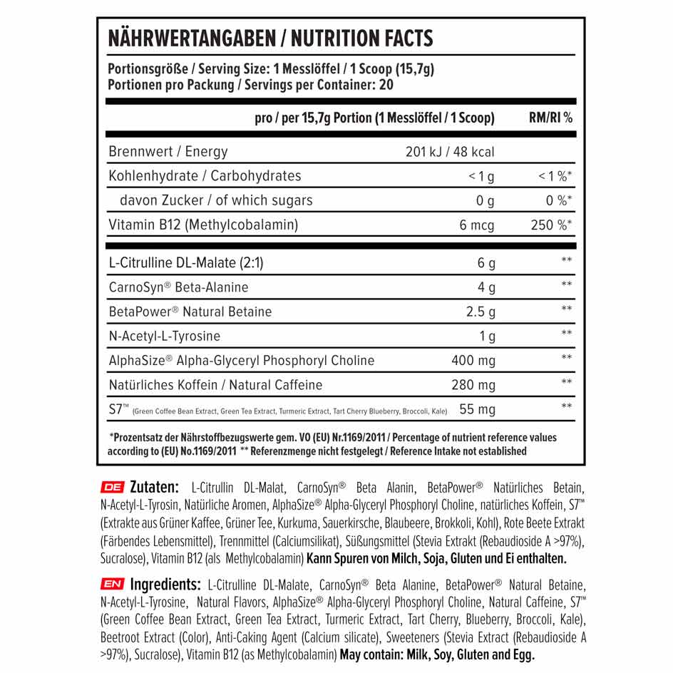 Vast V8 Total Energy 314g - getboost3d