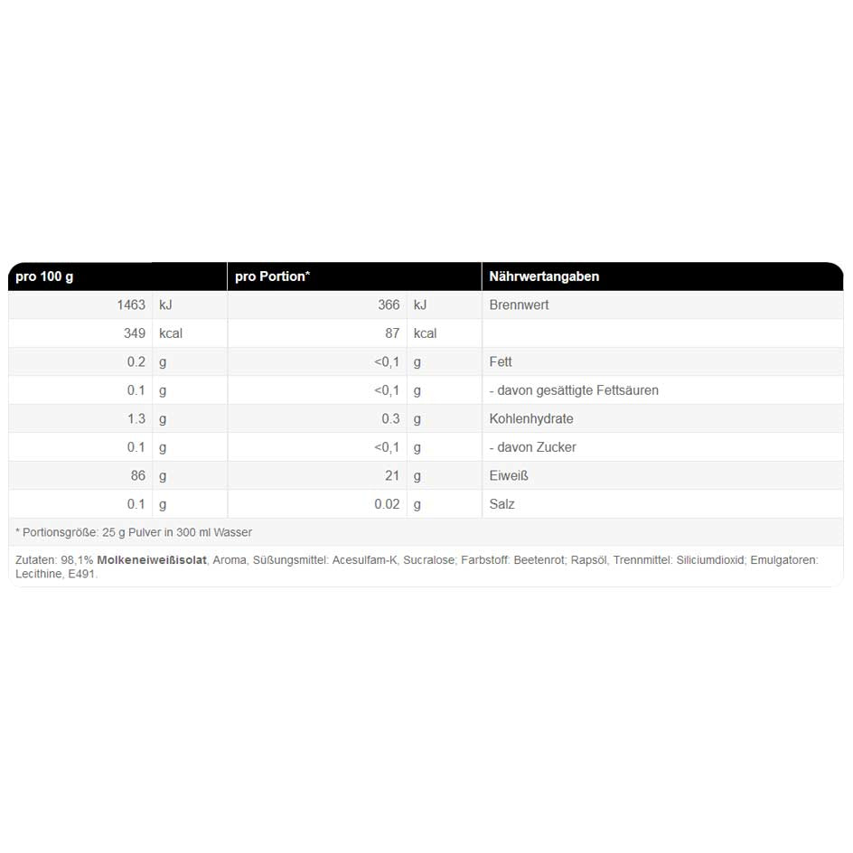 Weider Clear Isolate 500g