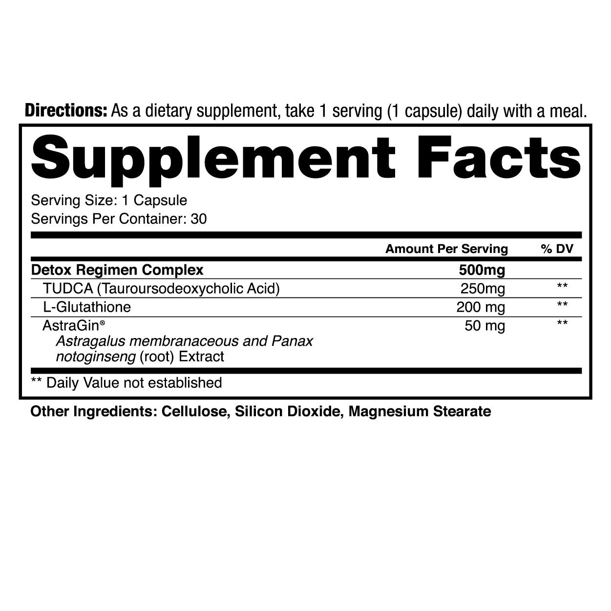 Dragon-Pharma-Liver-Daily-RX-30-Kapseln-Facts