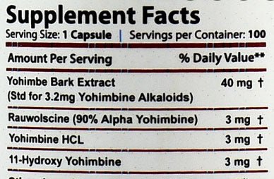 Core Labs Yohimbine PRO 100 caps - getboost3d